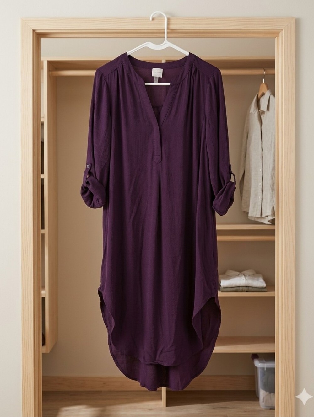 Cottagecore Fall vibes Cupio Dark Purple Midi Dress